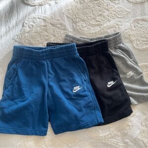 Nike Kids' Shorts Trio - Blue, Black, Gray